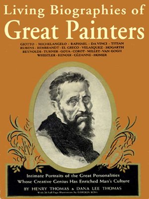 cover image of Living Biographies of Great Painters